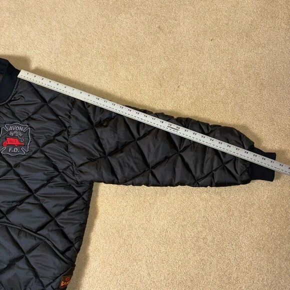 Game Sportswear Black Diamond Quilt Jacket Men’s Size 2XL - Picture 6 of 7